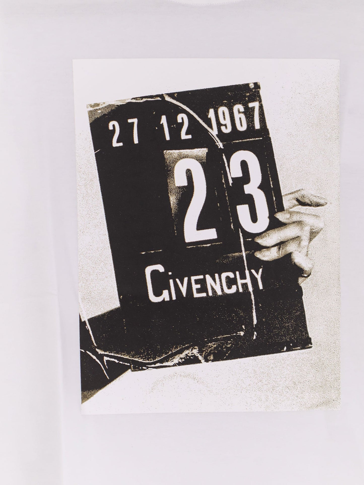 Cotton T-Shirt With Front Print