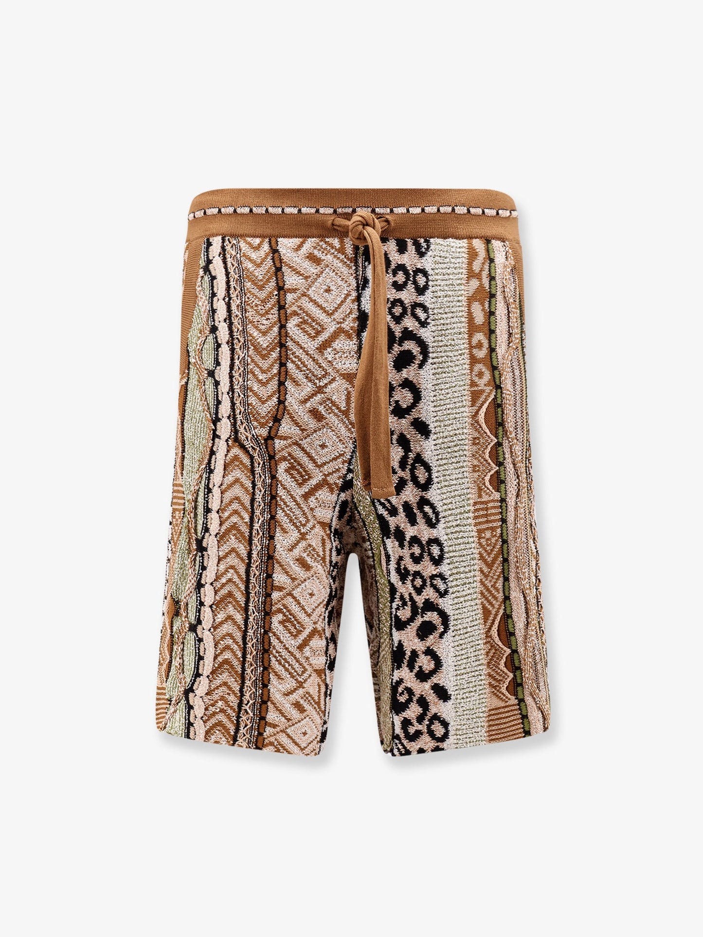 Cotton Blend Bermuda Shorts