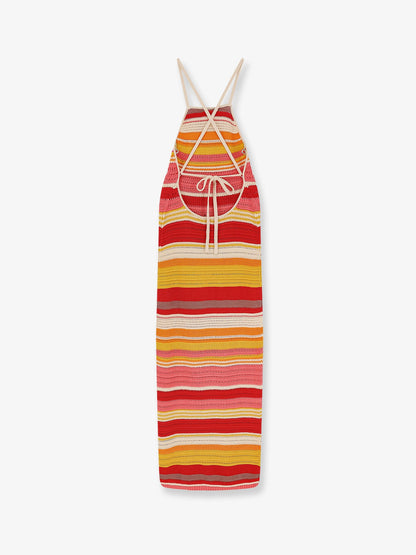Multicolor Cotton Dress