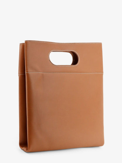 Leather Handbag Just Bag Brown