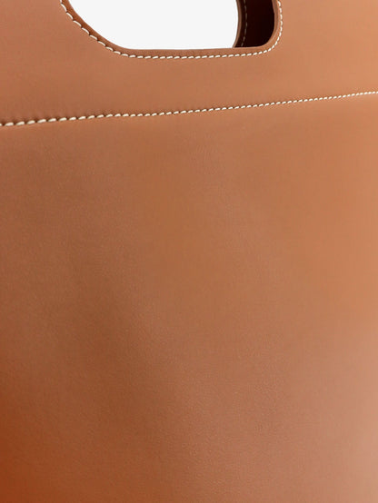 Leather Handbag Just Bag Brown