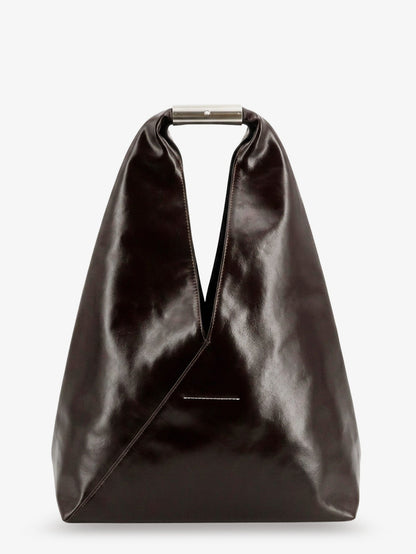 Shoulder Bag in Shiny Leather