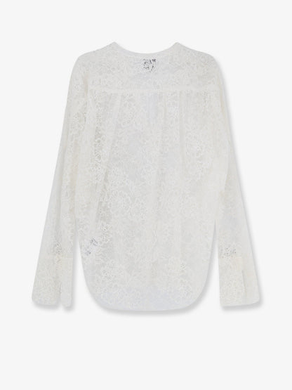 Lace Shirt White