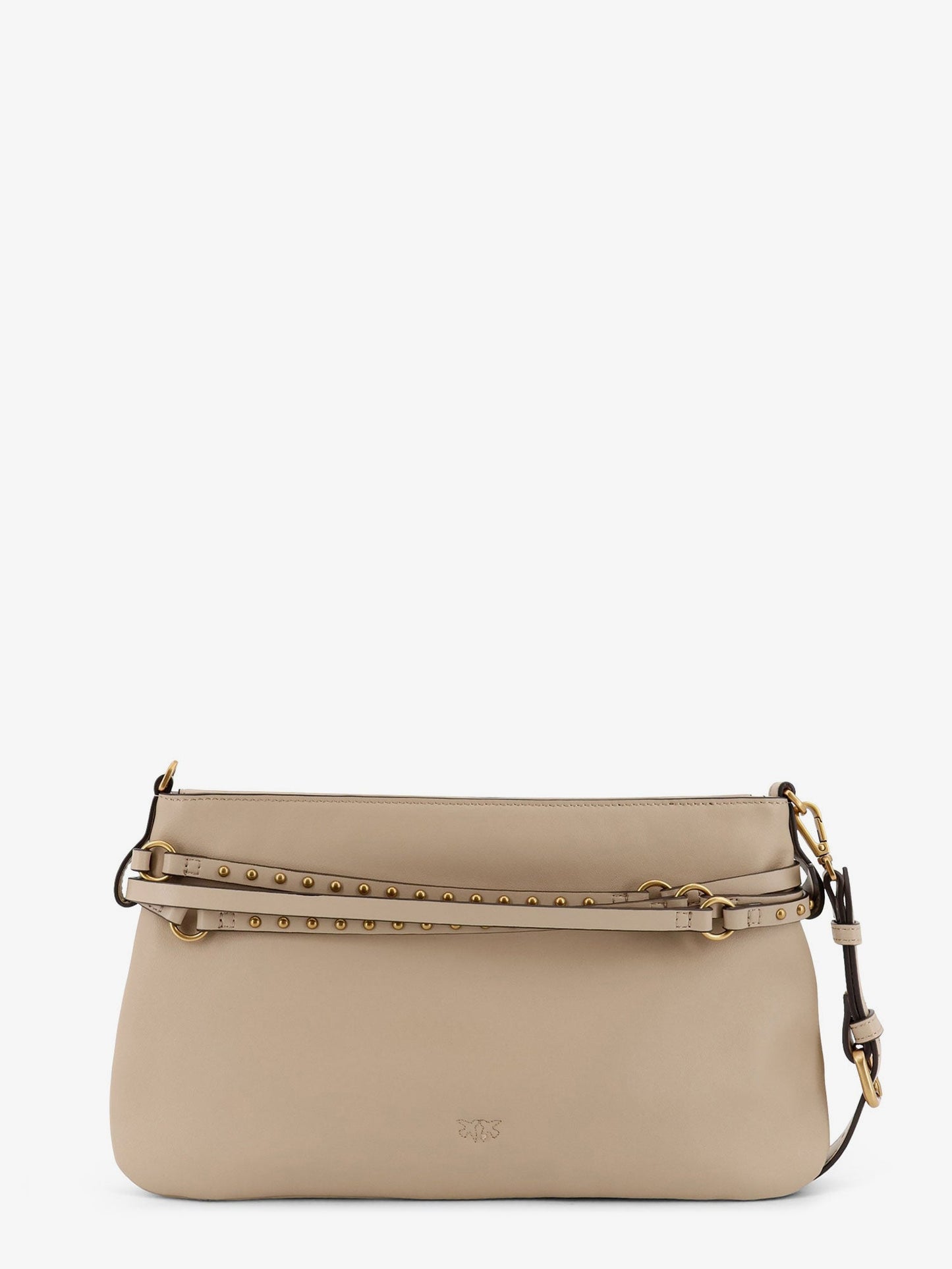 Leather Belt Bag Beige