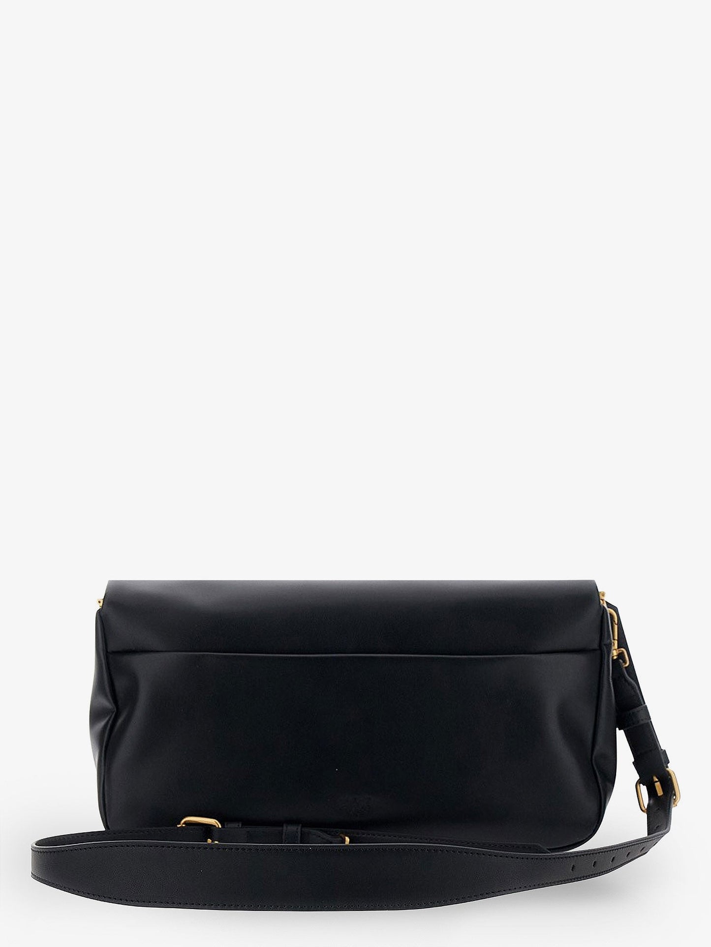 Soft Horizontal Leather Crossbody Bag