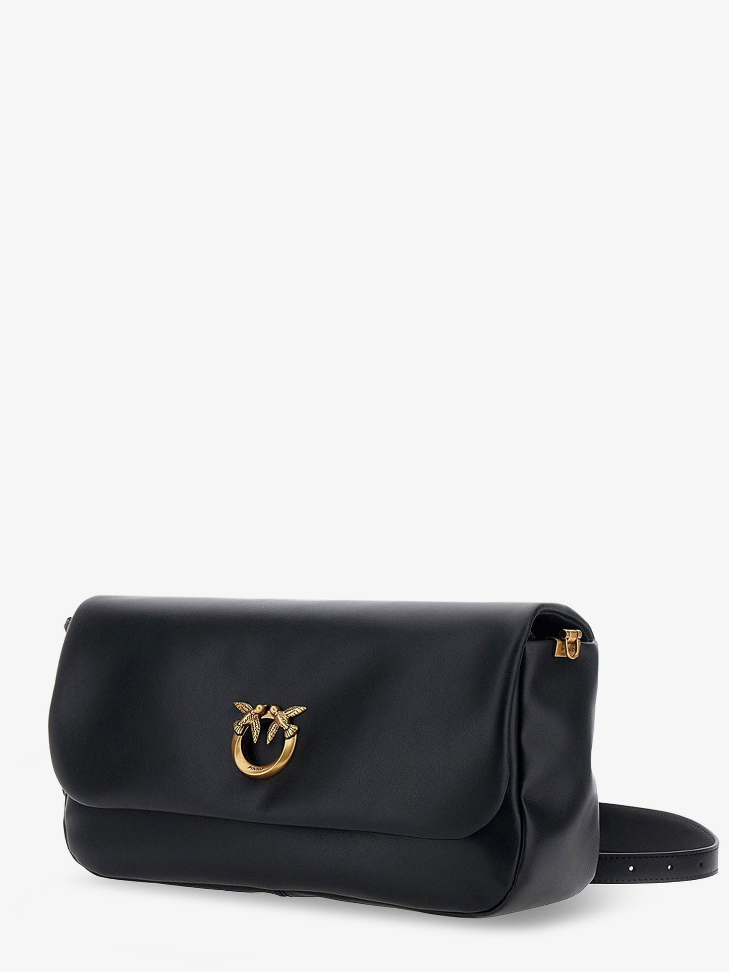 Soft Horizontal Leather Crossbody Bag