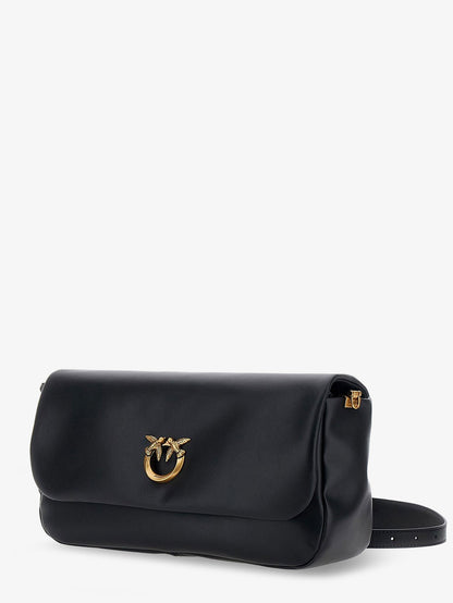 Soft Horizontal Leather Crossbody Bag