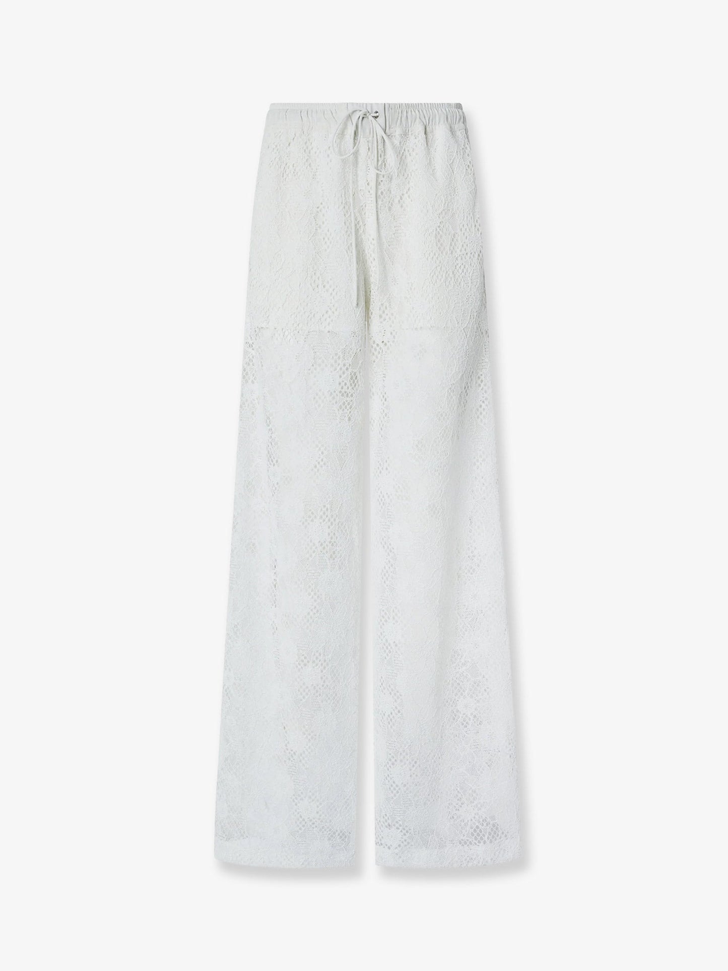 Lace Trousers With Drawstring