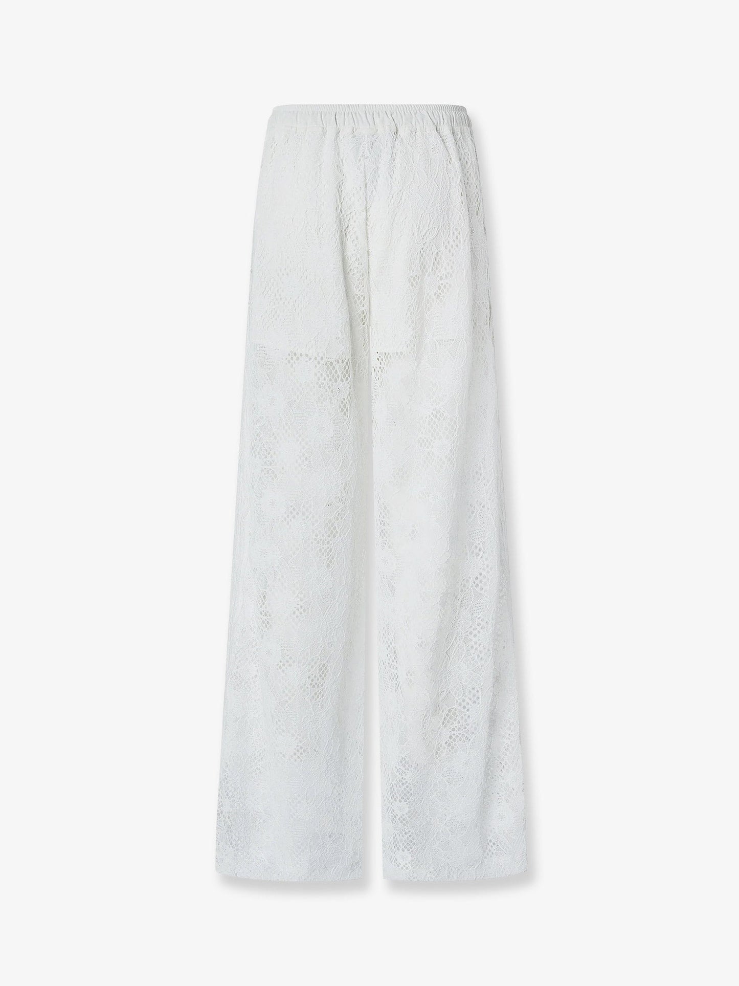 Lace Trousers With Drawstring