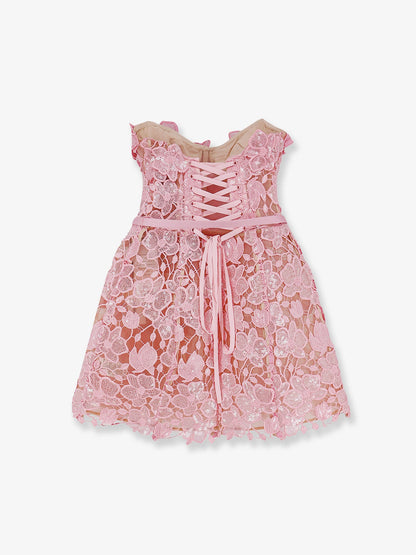 Mini Dress With Satin Belt