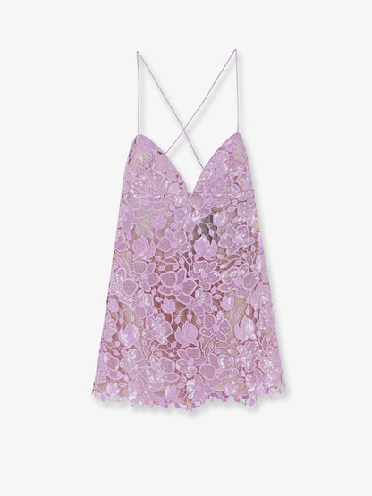 Short Dress Sequin Detail Pink