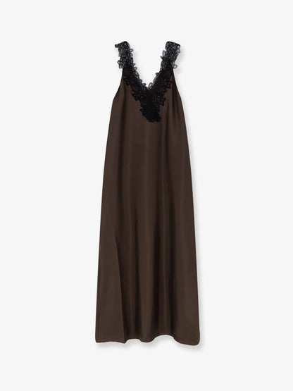 Silk Long Dress