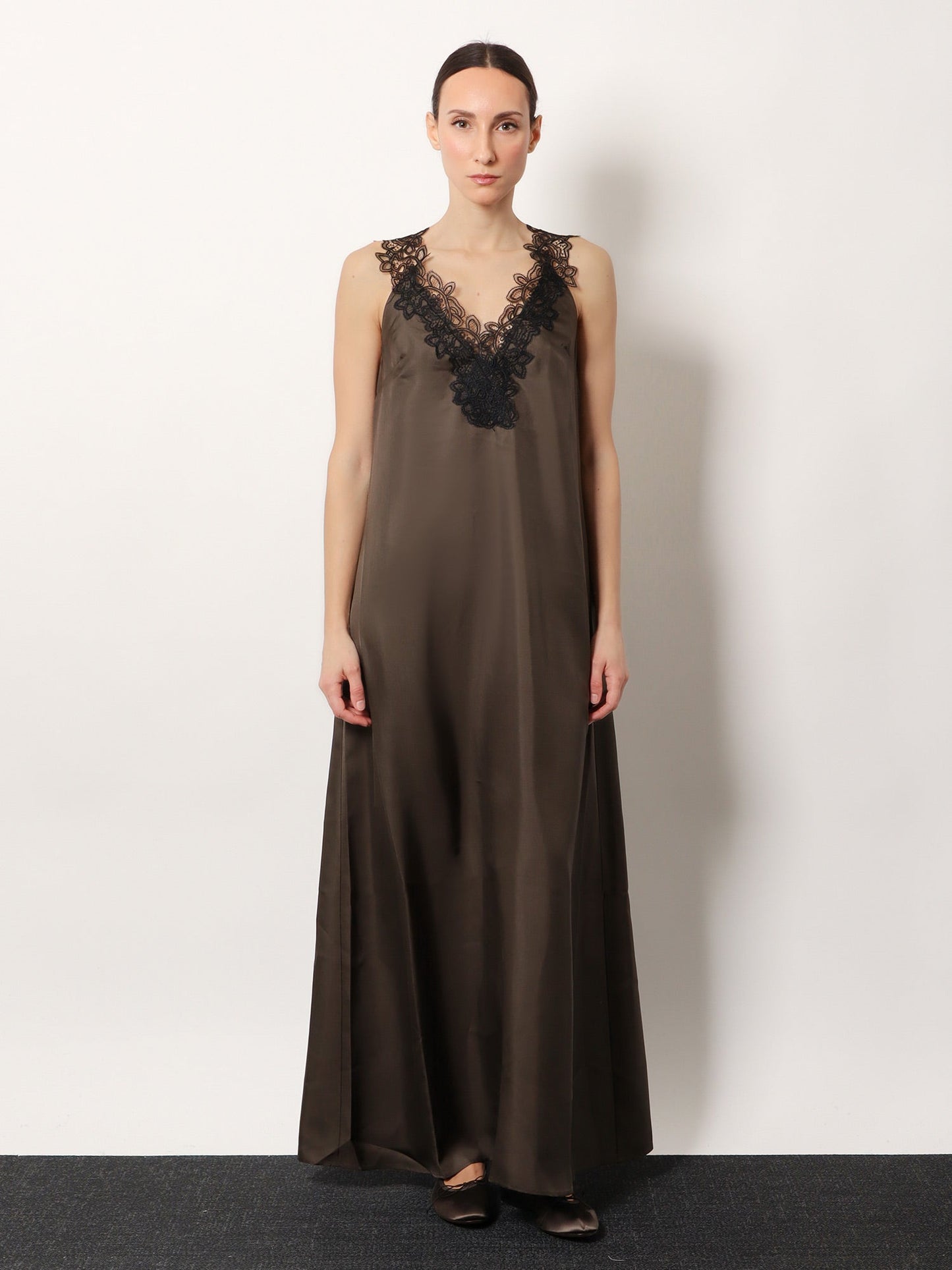 Silk Long Dress