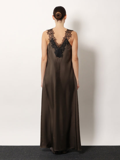 Silk Long Dress
