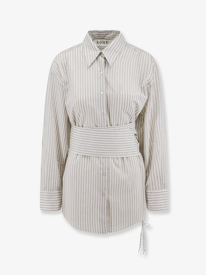 Shirt Silk-Cotton Grey