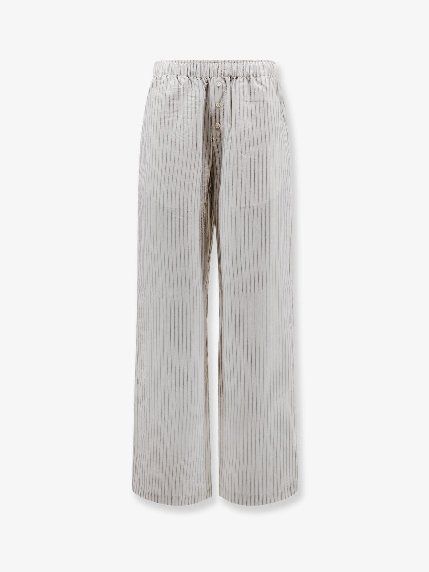 Trousers Silk White