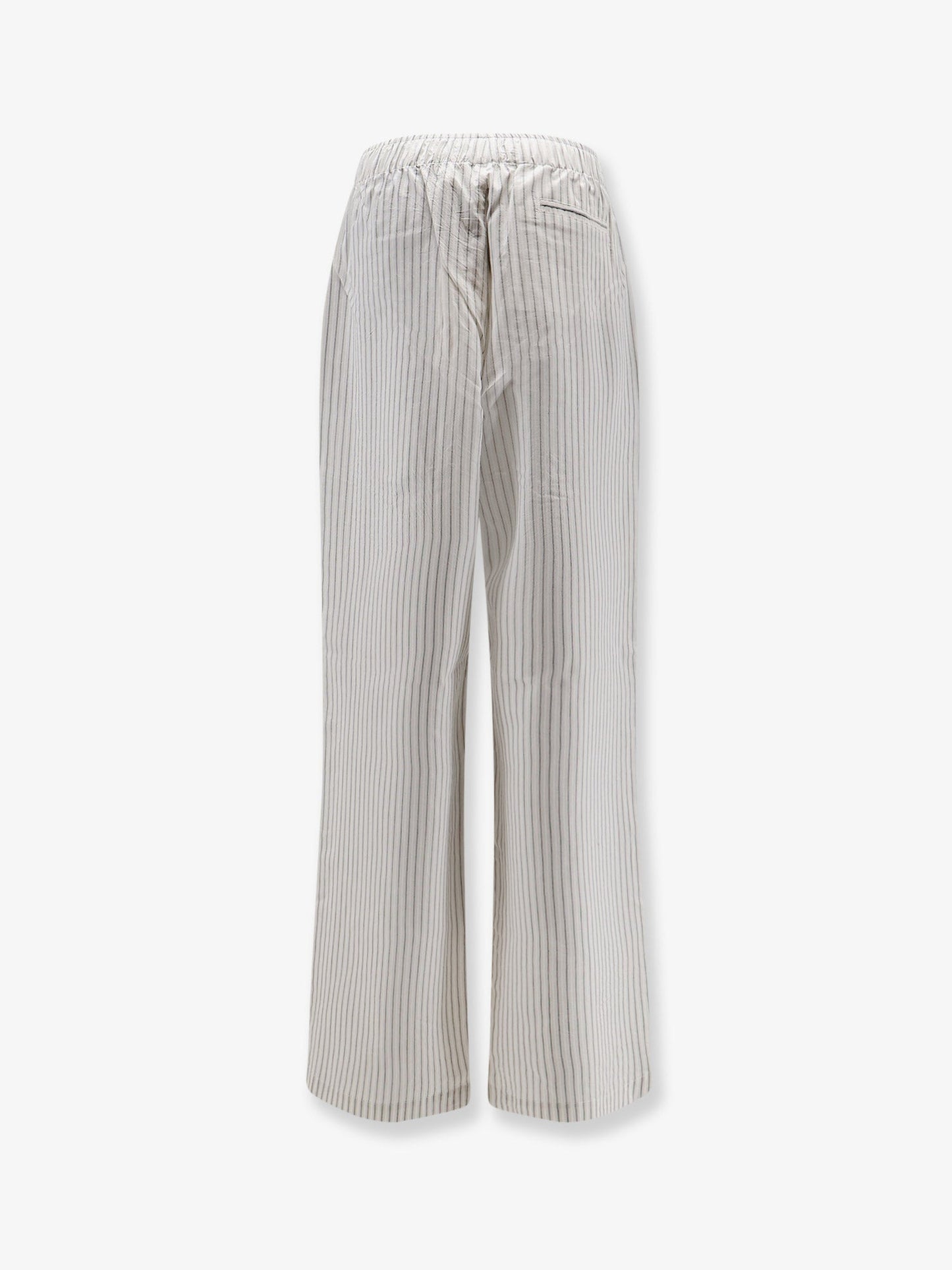 Trousers Silk White