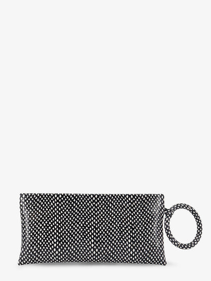 Clutch Bag Aura Leather Black