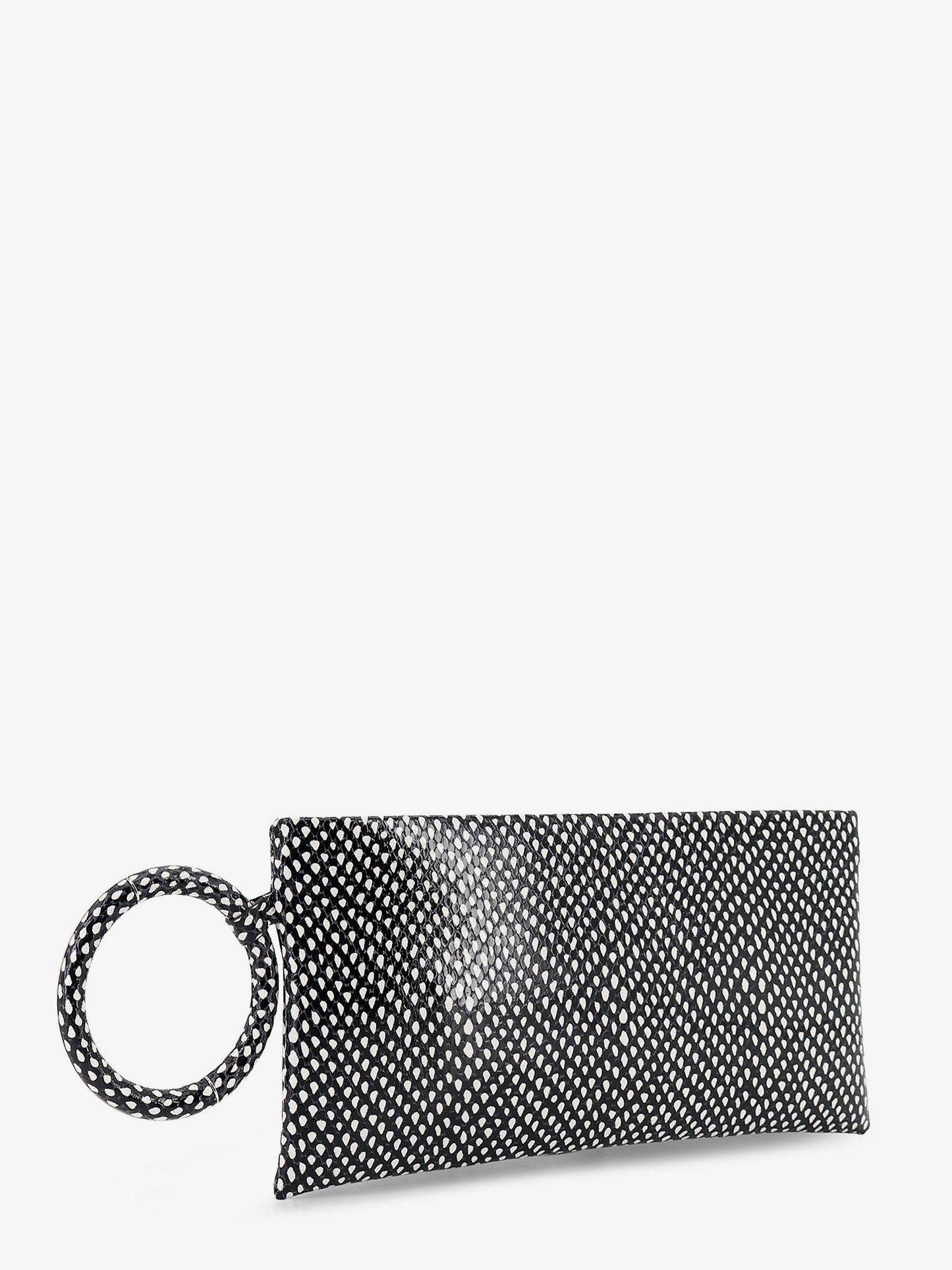Clutch Bag Aura Leather Black