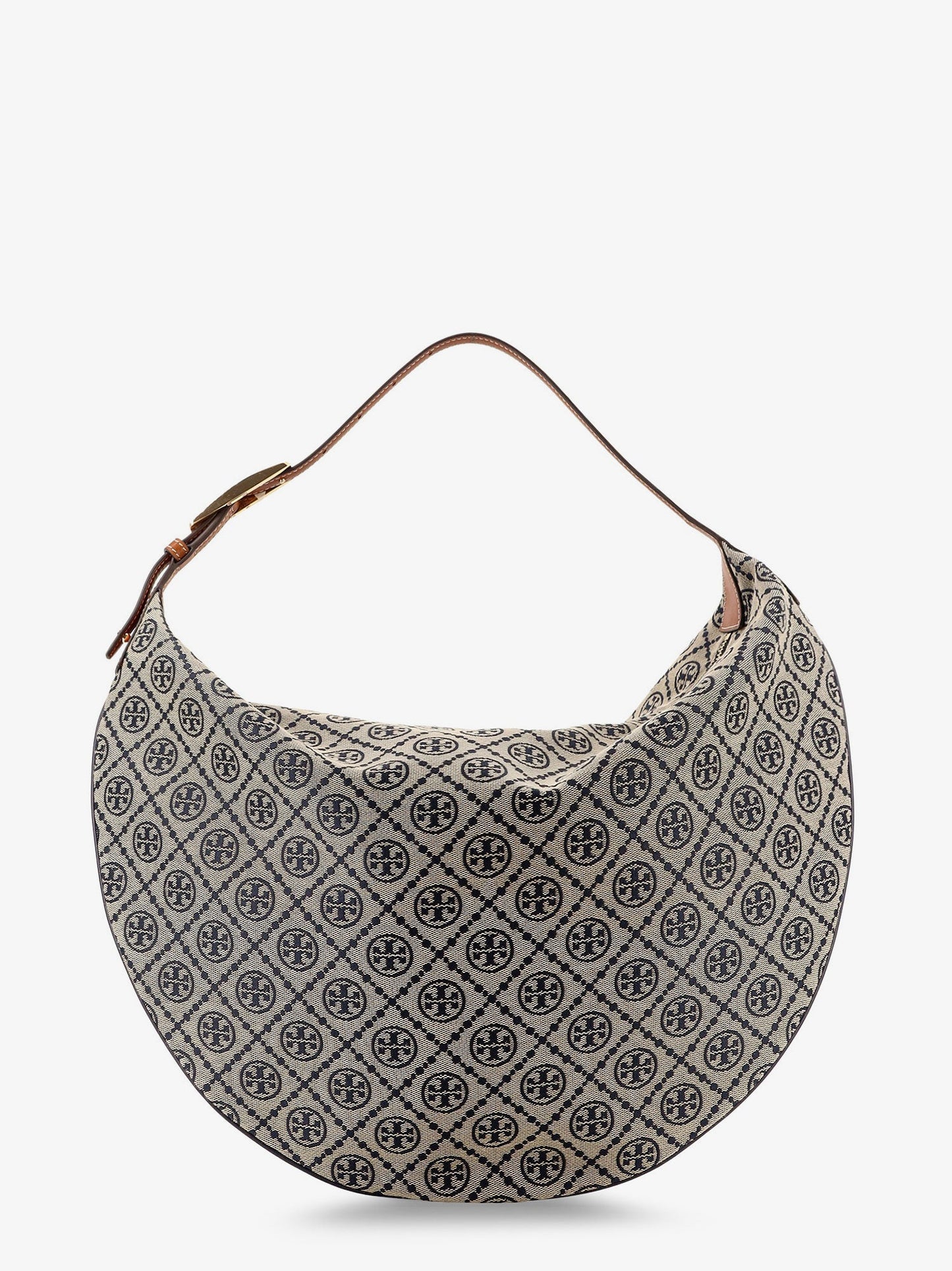 T Monogram Balloon Shoulder Bag