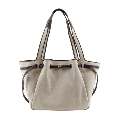 Canvas Tote Bag Romy Beige