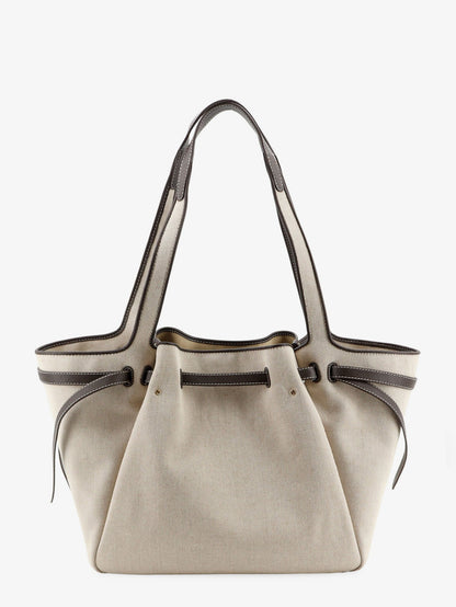 Canvas Tote Bag Romy Beige