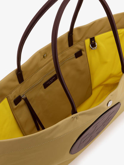 Ella Twist Nylon Shoulder Bag
