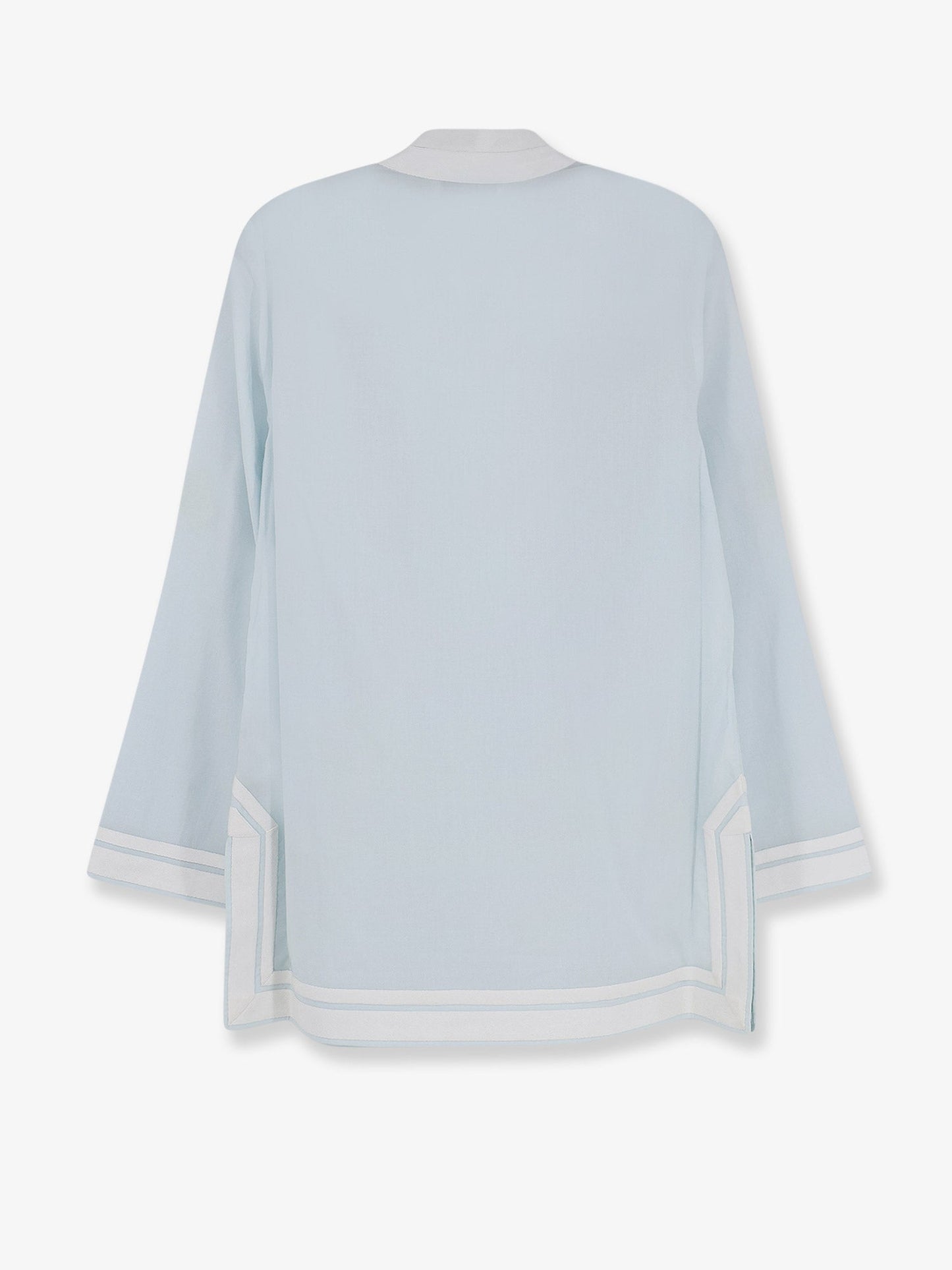 Cotton Tunic Shirt Blue