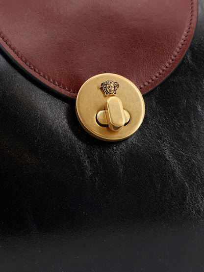 Shoulder Bag Vivian Leather Black