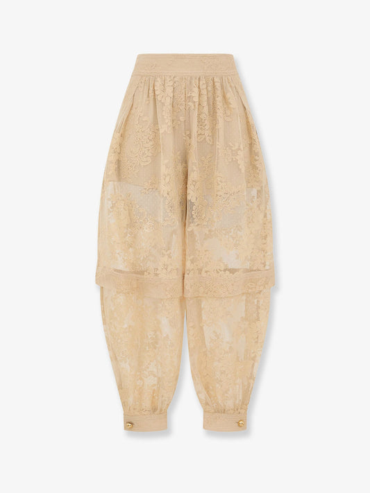 Harem Pant Luna Lace Beige
