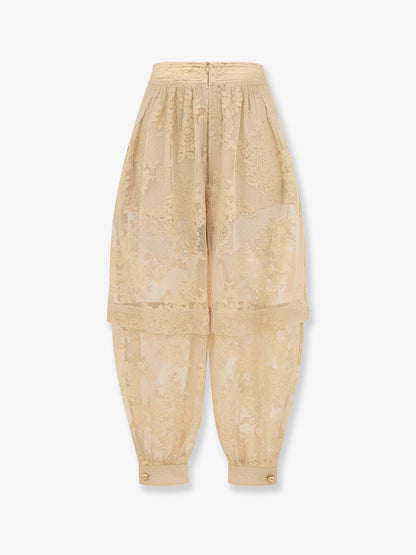 Harem Pant Luna Lace Beige