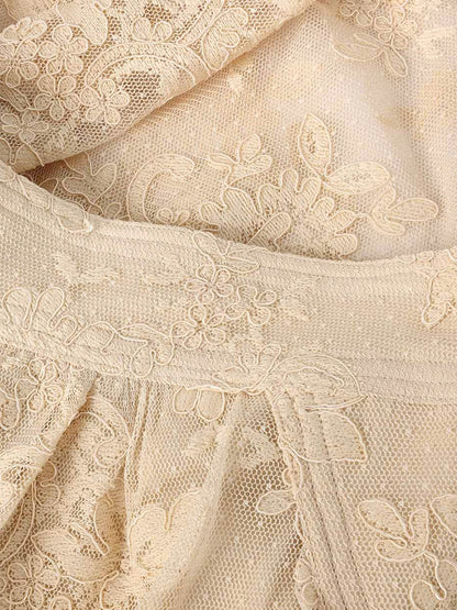 Harem Pant Luna Lace Beige
