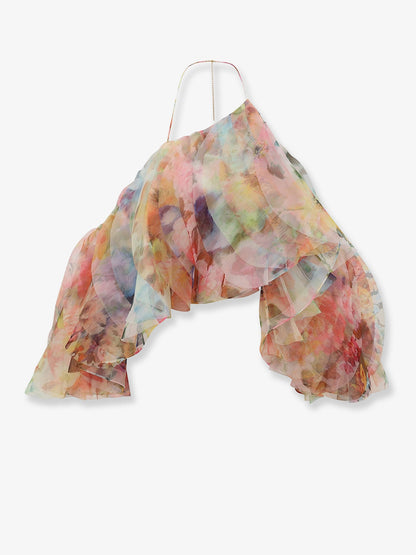 Top Luna Fanned Multicolour