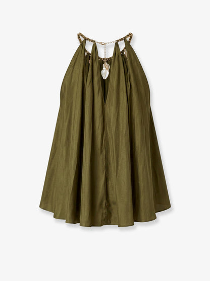 Silk Top Mahon Green