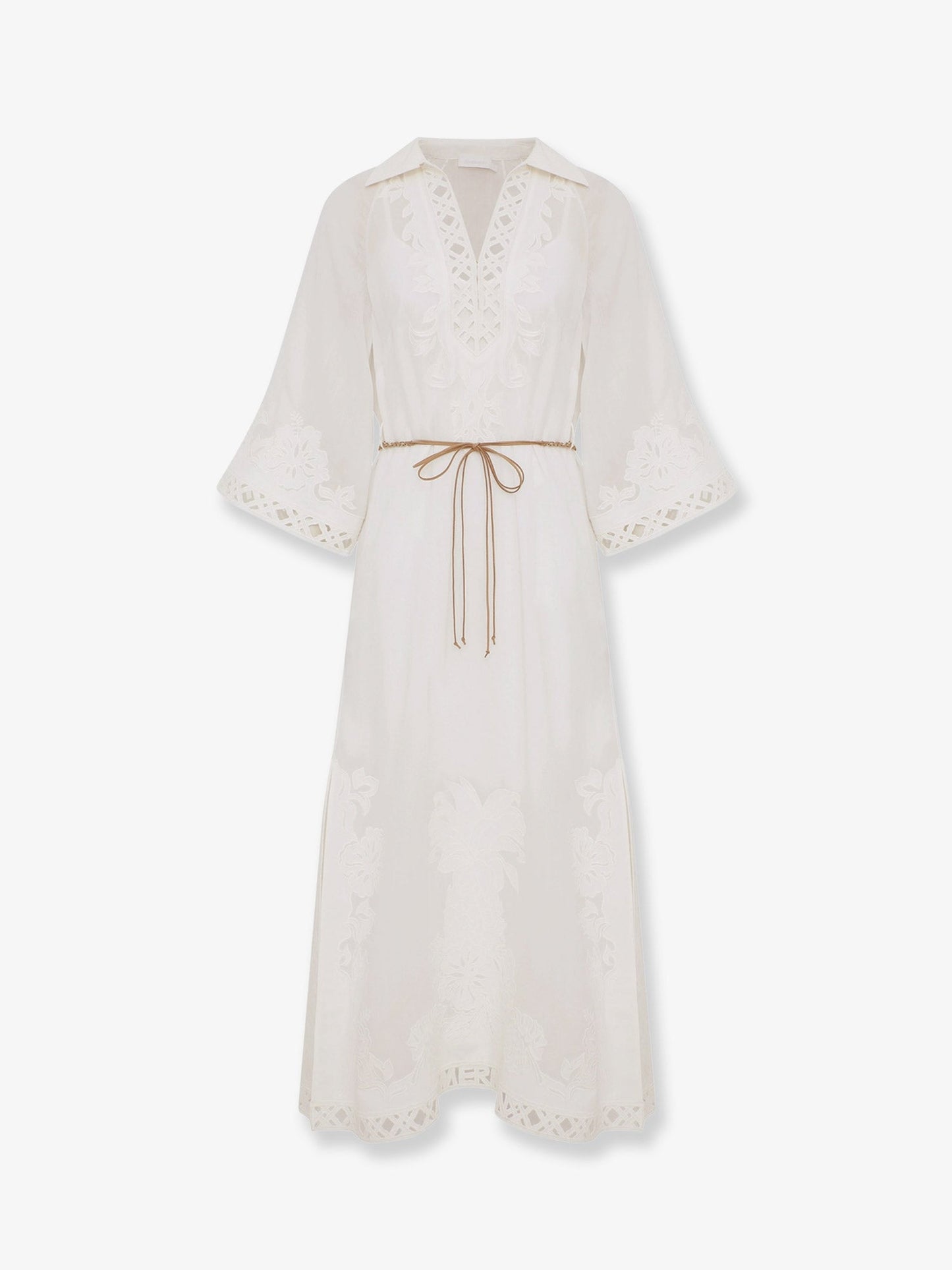 Dress Indra Ramie White