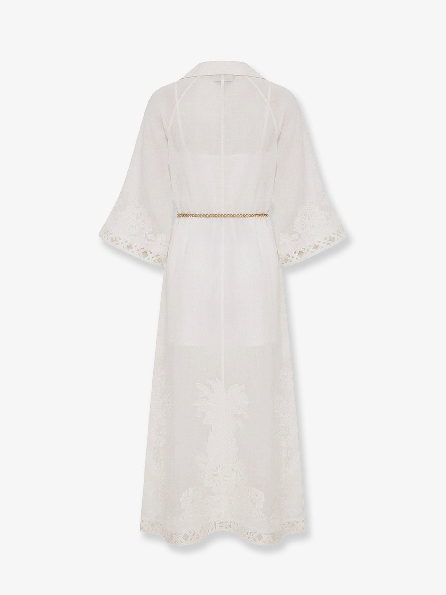 Dress Indra Ramie White