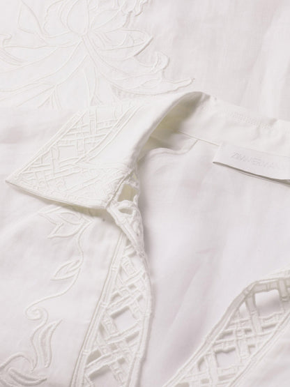 Dress Indra Ramie White