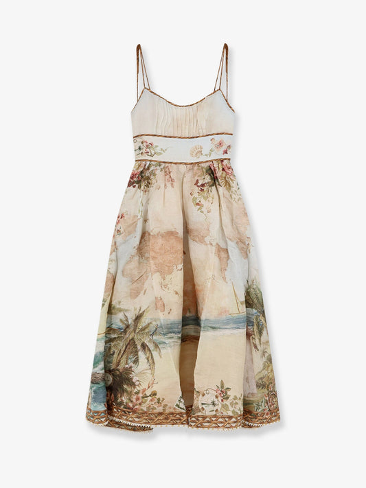 Dress Mahon Linen Beige