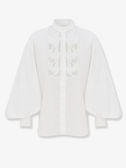 Shirt Luna Applique White