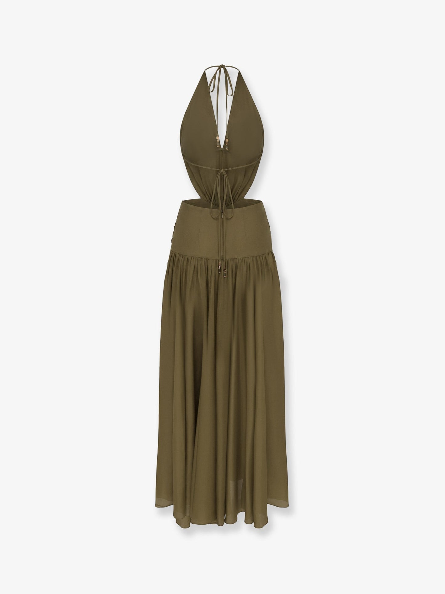 Dress Indra Silk Green