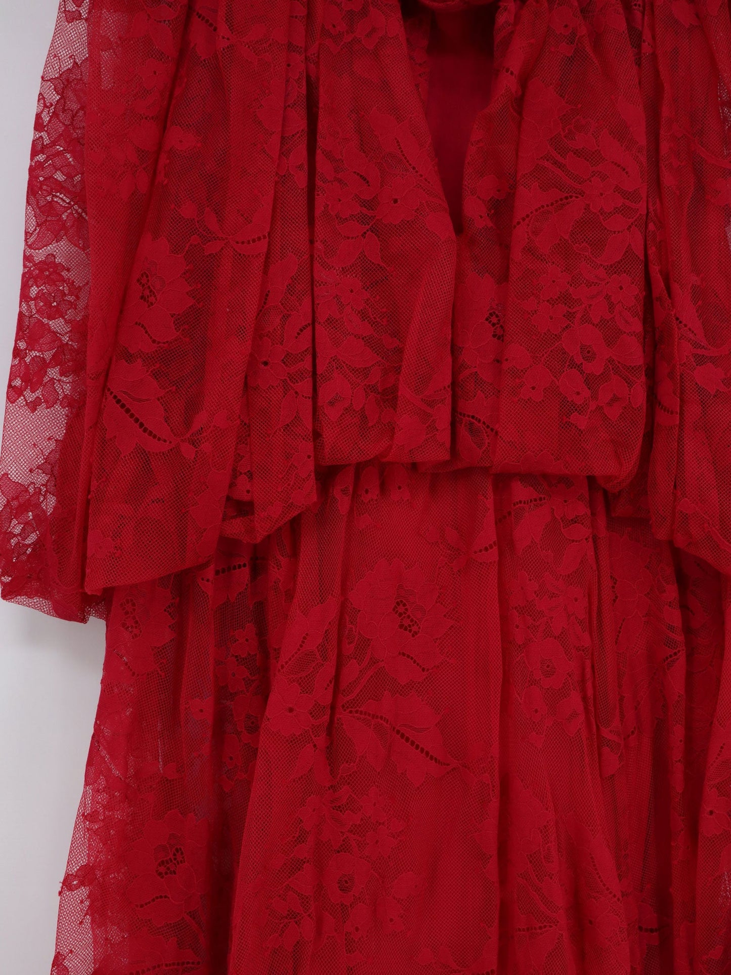 Dress Luna Lace Red