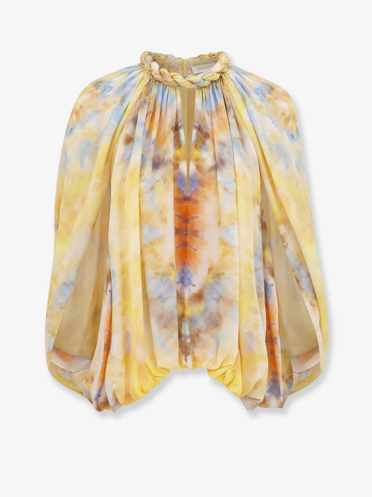 Silk Top Alchemy Twist Billow Yellow