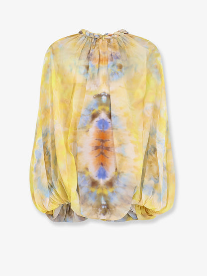 Silk Top Alchemy Twist Billow Yellow