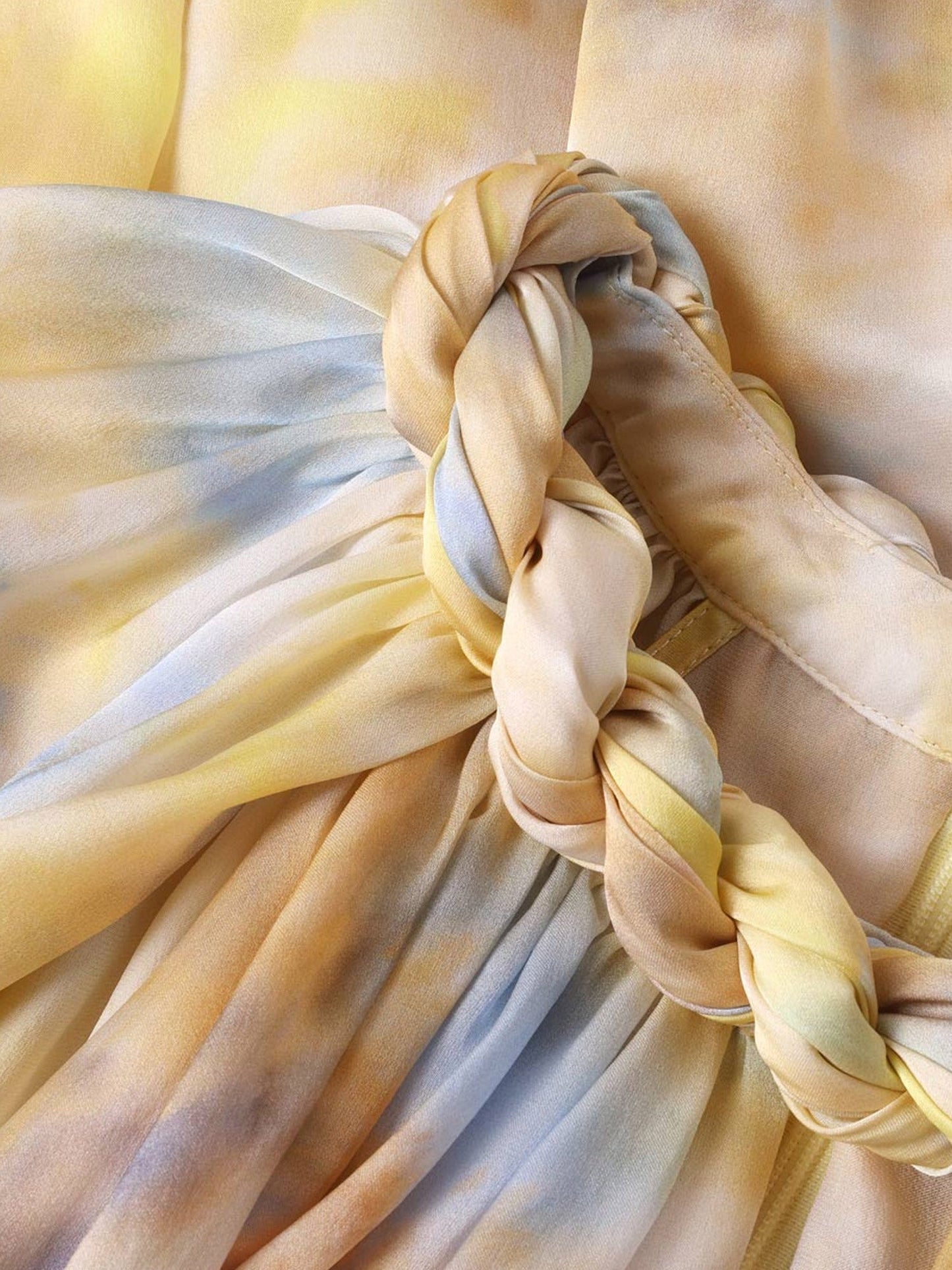 Silk Top Alchemy Twist Billow Yellow