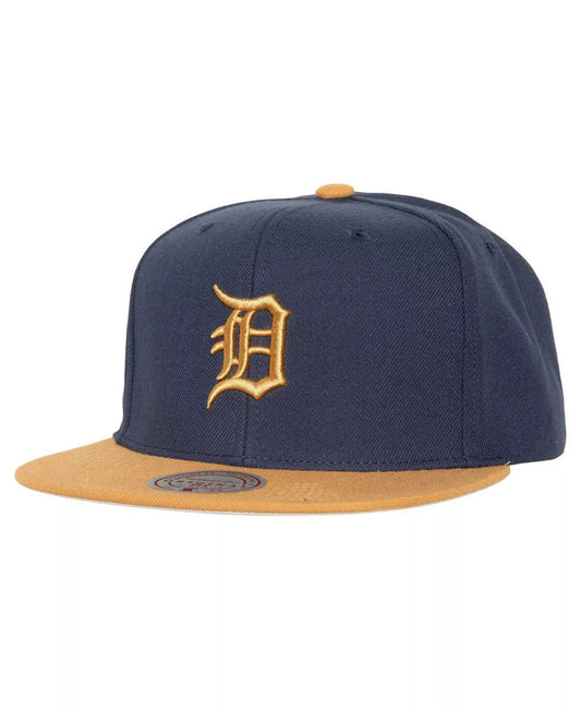 Men's Mitchell & Ness MLB Work It Snapback Tigers
