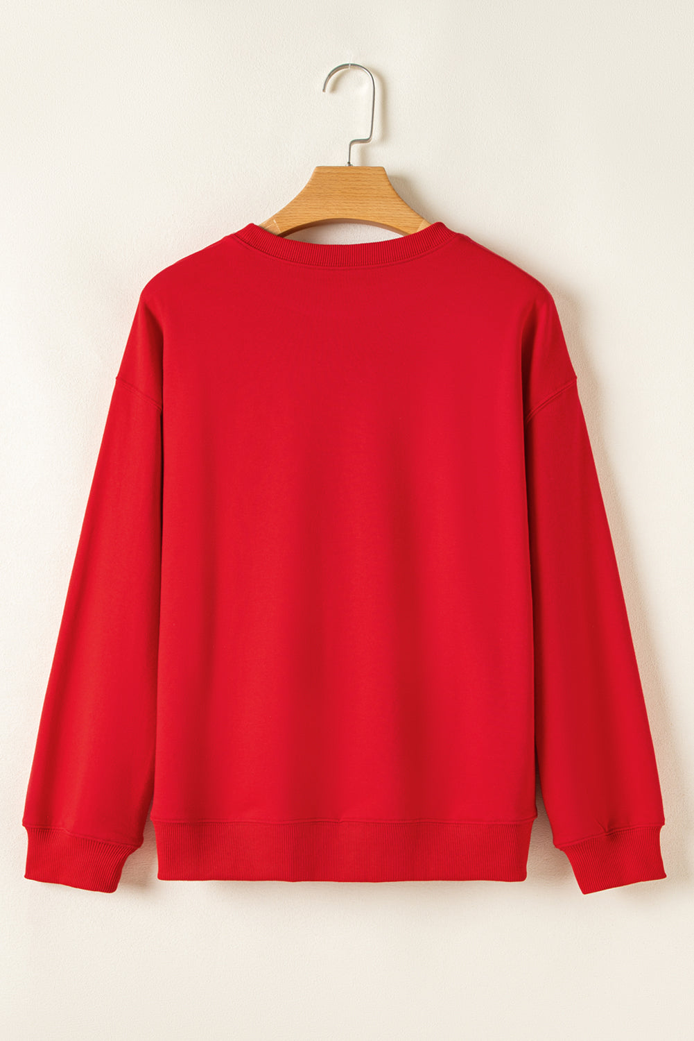 Threaded Pear Amelia Drop Shoulder Loose Sweatshirt