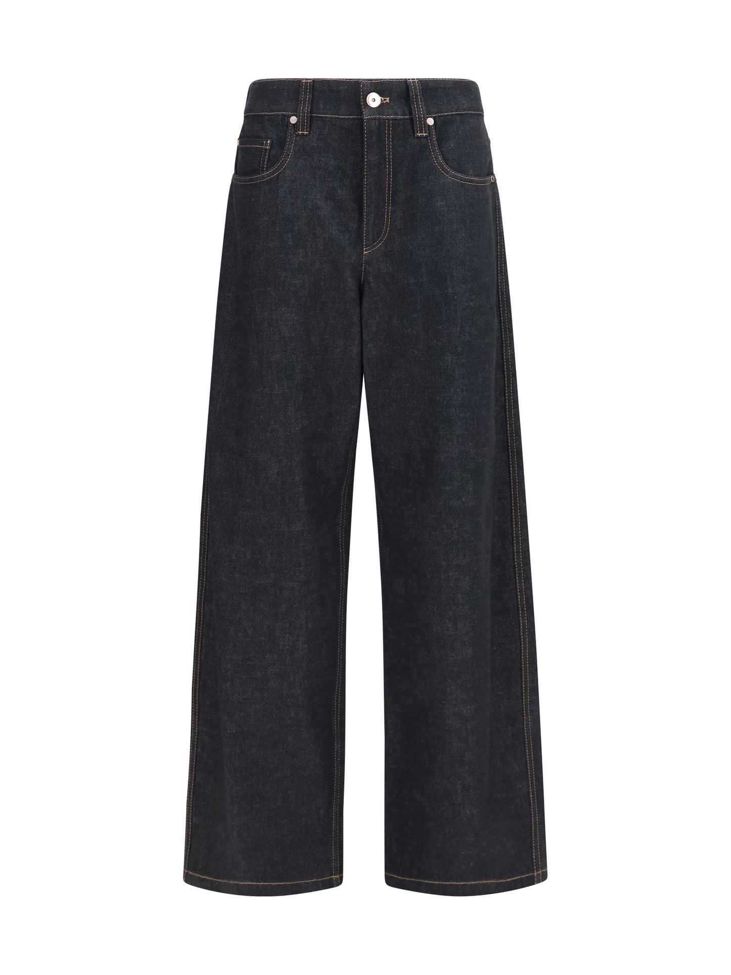 Jeans Straight-Leg Denim Black