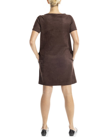 DARK BROWN-
