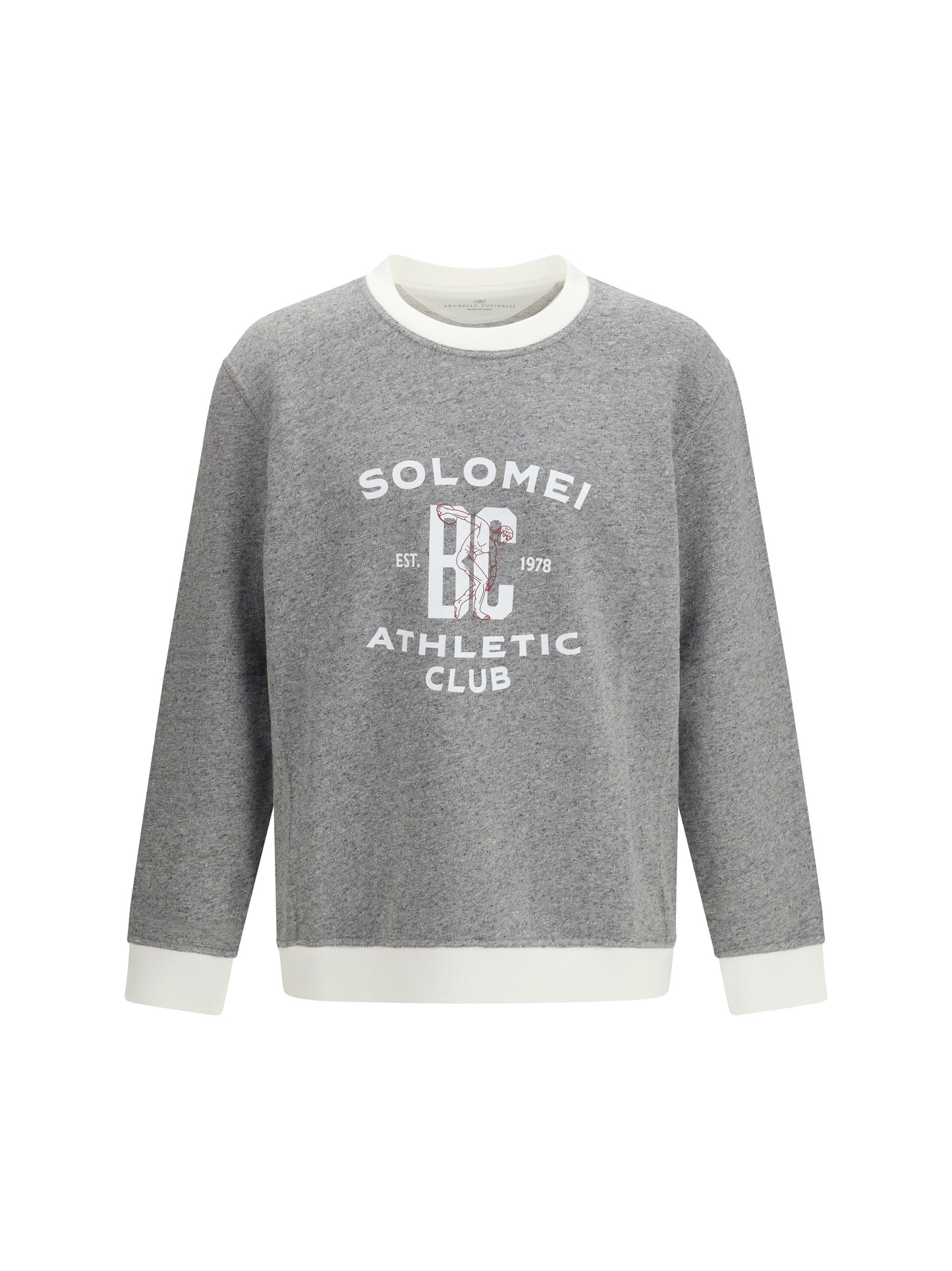 Long Sleeve Sweatshirt Grey/Off-White
