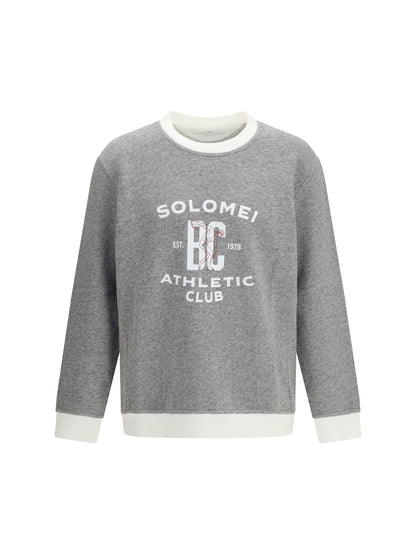 Long Sleeve Sweatshirt Grey/Off-White